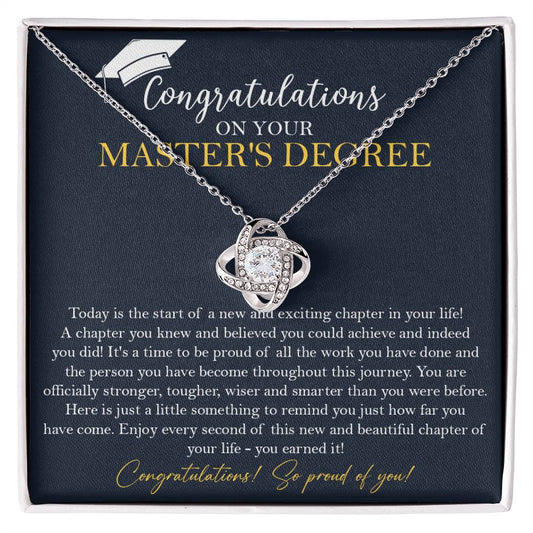 Masters Graduation Gift, Gift for Her, Masters Degree Graduation, Graduation Gift Masters, Master Degree Necklace