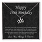 18th Birthday Necklace Gift, Gift for 18 Year Old Girl, Zodiac Necklace for Girl